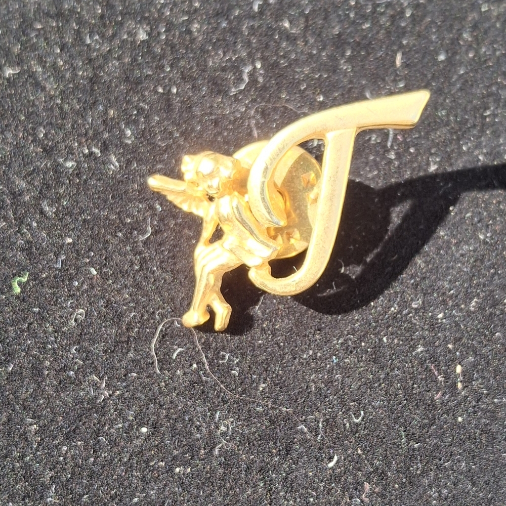 4/$20 Letter T Brooch Pin